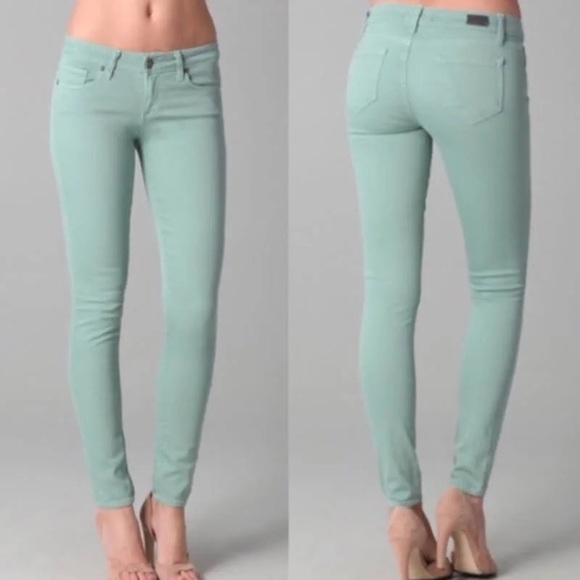 Paige Light Green (Mint Julip) "Peg Super Skinny" size 27 - Picture 9 of 9